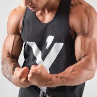 2022 Big Y Men Bodybuilding Tank Tops Gym Workout Fitness Cotton Sleeveless Shirt Running Clothes Stringer Summer Casual Vest