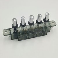 MQ165 3-Interlock 1-Reset 1-Latching 5 Keys Switch 250VAC 4A for Kitchen Hood