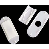 10Pcs Bee Escape Porter One Way White Beehive Door Export-type Nest Entrance Bee Escapes Professional Beekeeping Supplies