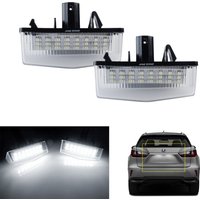 2x Canbus LED-Kennzeichenbeleuchtung für Lexus CT200h IS300 Sportcross Toyota C-HR Prius V Venza Matrix RAV4 Scion TC