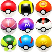 High quality Multicolor 7CM Pet Elf Ball Pokemones Pokeballs with 2-3cm figures Toys Can Dream Bedroom furnishings For Kids