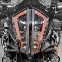 For KTM 1290 Super Adventure R/S/T Motorcycle Headlight Guard Protector Transparent Lens Cover 2017 2018 2019