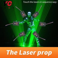 Takagism Game prop laser harp for room escape game puzzle clues device Play the right rhythm to unlock and get away chamber room