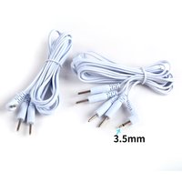 3. 5mm Electrode Cable Line for Tens Acupuncture Therapy Massager Nerve Muscle Stimulator Electrode Cable Line Connector Wire
