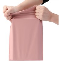 INPLUSTOP PE Plastic Envelope Storage Bags Custom LOGO Pink Color Courier Shipping Bag Waterproof Self Seal Pouch Mailing Bags