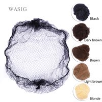 50pcs/20pcs Sample Order Five Colors Nylon Hairnets Invisible Soft Elastic Lines Hair Net