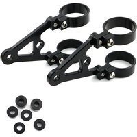 Fit For Yamaha Triumph Honda Kawasaki Suzuki Ducati 35mm 42mm 50mm 51mm 53mm 54mm 55mm Front Fork Tubes Round Headlight Brackets