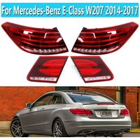 Pour mercedes-benz classe E W207 2014-2017 pour le coupé à deux portes rouge voiture feu arrière LED feu stop 2079063300