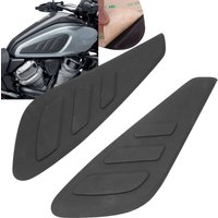 Motorcycle Black Tank Knee Pad Kit For Harley Pan America 1250 RA1250 PANAMERICA1250 2020 2021