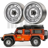 Jante de moyeu de roue en métal de 1.9 pouces, 4 pièces, pour voiture sur chenilles 1/10 Rc Trx4 Bronco Rc4wd D90 D110 Axial Scx10 90046 Jimny Cfx Vs4