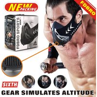 FDBRO Workout ,Running , Resistance ,Sports Mask Fitness Elevation ,Cardio ,Endurance Mask for Fitness Training Sports Mask 3.0