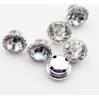 New Lace Claw Rhinestones Shine Crystals Strass Beads Fabric Stones Crafts Garment Gems Non Hotfix Sewn Rhinestones for Clothes