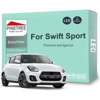 Car Led Interior Light Kit For Suzuki Swift Sport 2004-2015 2016 2017 2018 2019 2020 2021 2022 Dome Map Light Canbus No Error
