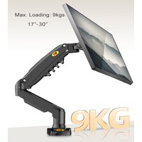 NB A5 F80 Desktop Gas Spring 17-30" LCD LED Monitor Holder Mount Arm Full Motion Display Stand Loading 2-9 Kgs