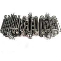 3U Electric Heating Element for Sauna Stove Green 304 Stainless Steel Straight Heater Tube Pipe 220V 1.5KW/2KW/3KW
