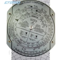 Multifunctional navigation ruler gauge Pilot Slide Rule for Plastic Pilots Military Flight Slide Rule Aviation Flight Ruler