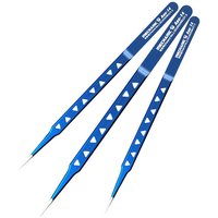 MECHANIC Aac-14 Precision Tweezers 8 Hollows Heat-Dissipating Non-Magnetic Long Tweezers Electronic IC Chip Phone Repair Tools