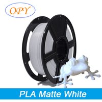 Pla Matt Filament Matte 1.75 Mm White Color Coils Wire Reels 1Kg 10M 100G Sample Available For 3D Printing
