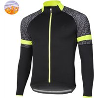 Thermal Fleece Bicycle Shirts Long Sleeve Cycling Jerseys 2021 Hot Selling Winter Bike Tops For Men Pro Team Racing Clothing