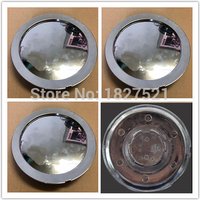 4pcs Chrome Wheel Center Hub Cap Caps Cover 1.9CM Lug For Audi A8 Without Logo Fit 120mm Badge Emblem Sticker DIY Your Logo