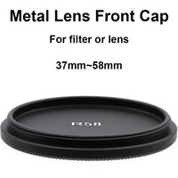 Metal Lens Filter Front Cap Cover Lid Aluminum Alloy Screw-in Universal for 37mm 40.5mm 43mm 49mm 52mm 55mm 58mm
