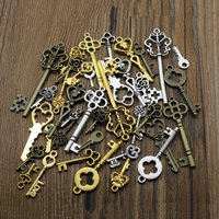 26pcs Key Charm Vintage Metal Mixed key Charms Pendants For Jewelry Making Diy Handmade Bracelet Necklace Decoration Accessories