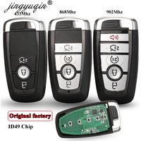 jingyuqin 434/868/902MHz ID49 Smart Proximity Key for Ford Mondeo Mustang Fusion F-250 F-350 F-450 F-550 2017 M3N-A2C93142600