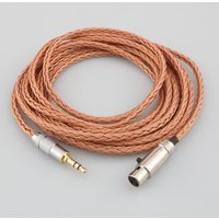 2.5mm 4.4mm XLR 16 Core 99% 7N OCC Earphone Cable For AKG Q701 K702 K271 K272 K240 K141 K712 K181 K267 K712 Headphone