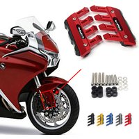 For HONDA VFR1200 VFR1200F Motorcycle Mudguard Front Fork Protector Guard Block Front Fender Anti-fall Slider Accessories