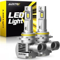 AUXITO 2Pcs 9012 hir2 LED Headlight Bulb H9 H8 H11 LED Light for Hyundai Honda Pilot CR-V BMW E46 Car Headlamp H4 100W 6000K 12V