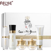 AILKE Women Whitening Facial Skin Care Set, Dark Spots Remover, Anti Wrinkles, Even Skin Tone, for All Skin Types Kit