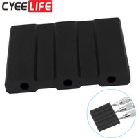 Cyeelife 10pcs dart insert plate stab-resistant dart tool accessories black steel needle insert plastic plate