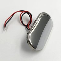 2PCS Marine Yacht Boat Accessories Waterproof Cool White Courtesy Step Stair Lamps 12V LED