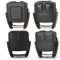 jingyuqin 2/3 Buttons Replacement Car Key Shell Stying Remote Fob Case Cover For Opel Vavxhall Vectra Astra Zafira Omega