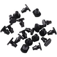 50Pcs 1/4" Garden Hose Plug End Water Seal 4/7 Hose End Connectors Garden Drip Irrigation System Pipe Stop Water Accessories