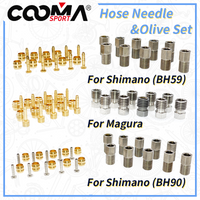 10 Sets Bicycle Hydraulic Brake Hose BH90 BH59 Olive Needle/Connector Insert Connector Bolt For Shimano Magura AVID SRAM