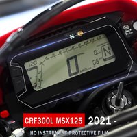 Motorcycle Scratch Cluster Screen Dashboard Protection Instrument Film For Honda CRF300L CRF 300L Rally MSX125 MSX 125 2021