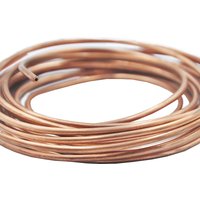 D2x3mm Hydraulic Oil Copper Tube For 1:14 RC Excavator Loader Car Model Parts