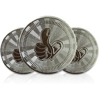 1000 pièces/paquet Jetons de jeu d'arcade en métal anti-contrefaçon, utilisés pour les jeux d'arcade, jetons Pentagram Crown