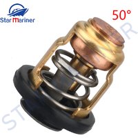 Thermostat 50 Degree 6E5-12411 688-12411 6H3-12411 6E5-12411-10 For Yamaha And SUZUKI Outboard Motor 15HP 25HP 30HP 40HP 220HP