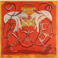 POBING Twill Silk Scarf Women Shawls Saddle Print Stoles Bandana Luxury Kerchief Hijab Square Scarves Wraps Silk Foulards 130CM