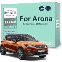 13Pcs LED Interior Light Bulb Kit For Seat Arona 2017 2018 2019 2020 Car Accessories Canbus Indoor Reading Vanity Mirror Lamp