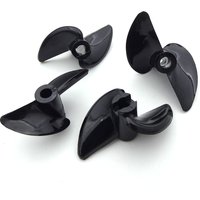 2PCS PC Propeller 2 Blades 30mm 32mm 34mm 3mm Shaft Surface Prop for RC Boat Speed Boat VEE Oral Boat MONO CAT Toy Boat