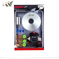 KOSO Variator Kit with Roller Weights Drive Pulley for GY6 50cc 139QMB 139QMA Dio 50 ZX AF18 AF28 AF34 AF35 Scooter Moped ATV