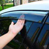 Car Styling Protector Decoration Accessories Window Visor Rain Guard Vent Sun Shade Deflector For Toyota Corolla Cross 2020 2021