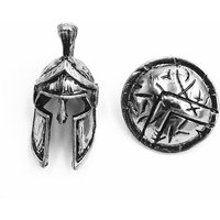 Vintage Spartan Helmet Warriors Charm Beads for Bracelet Necklace Keychain DIY Jewelry Making Accessories Zinc Alloy