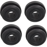 Rubber Grommet Black Hard SaddleBag Cushion Motorcycle Accessories For Harley Touring Road King Electra Street Road Glide 14-20