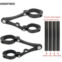 33mm-58mm Universal Headlight Bracket Mount Clamp Fork Tube Light Holder 54mm 49mm 45mm 41mm 37mm Motorcycle Bobber Cafe Racer