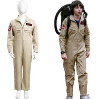 Fast Shipping Kids Children Ghostbusters Cosplay Costume Jumpsuit Outfits Fantasia Kids Clothes Halloween Carnival Disguise Suit