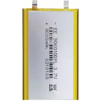 1-10PCS 3.7V Polymer Lithium Li Po Batteries For Bluetooth speaker Mobile GPS PSP mobile PAD MID DVD PC 8000mAh 9*60*100mm
